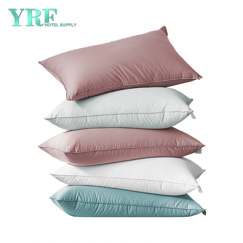 100% Cotton Chinese Luxury Custom Lengthened Size Pure Feather Down Pillow