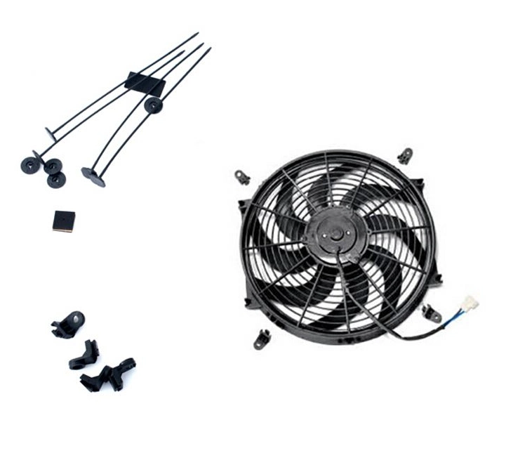 Automobile 12V 16 Inches Universal Condenser Cooling Fan for Bus