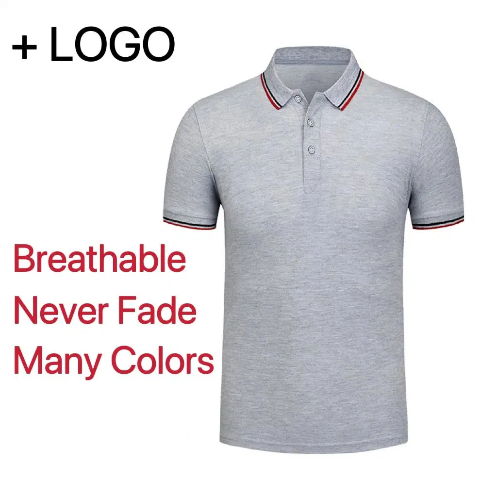 OEM Factory Mens Cotton Golf Shirt Polo Custom Design Own Promotional Embroidered Workwear Polo Shirt