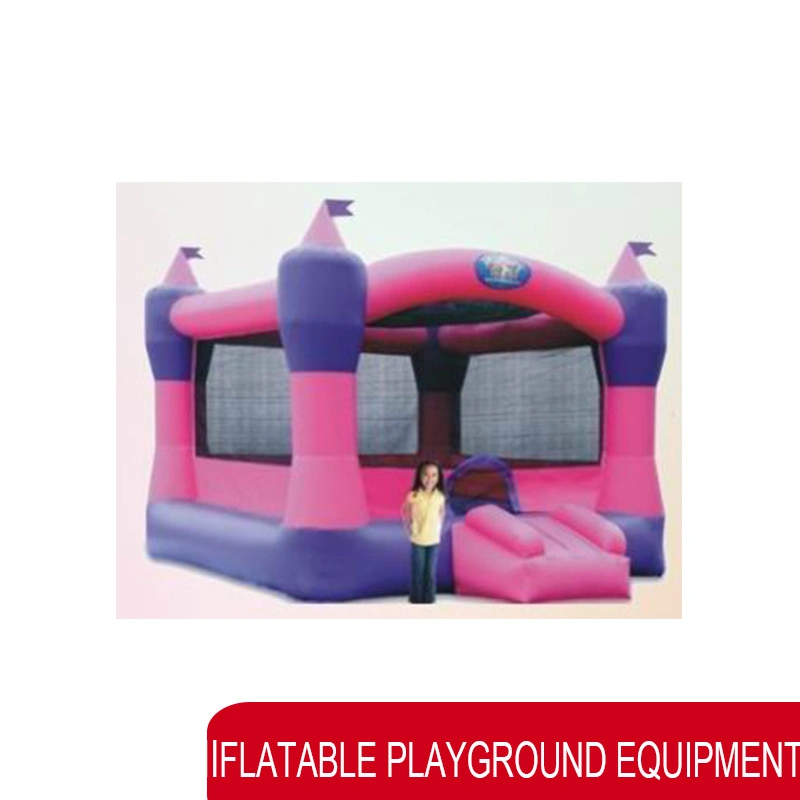 Custom Outdoor Play Toys Castale Pneumatable trampolim para crianças adultos