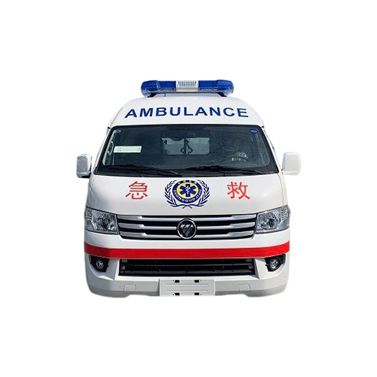 Foton Scenic G9 Negative Pressure Ambulance Monitoring ICU Rescue Transport Vehicle