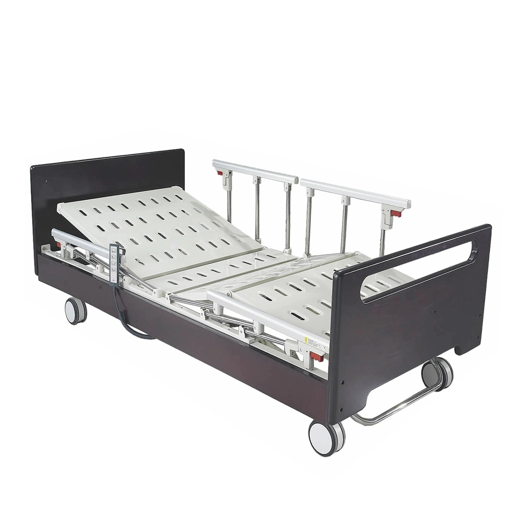 Three Function Foldable Electric Homecare Nursing Hospital Bed