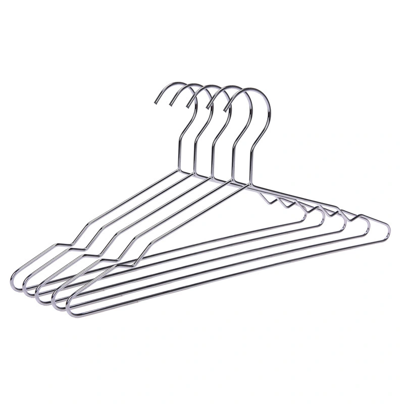 2021 أفضل بيع في الأمازون الملابس المعدنية قطع Hangers بالجملة الصلب Hangers الأسلاك