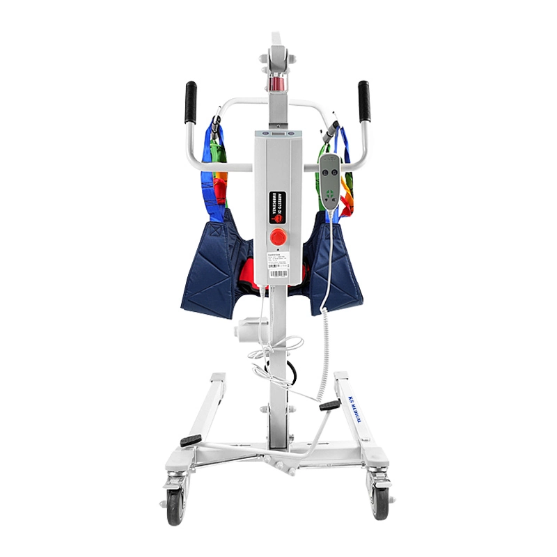 KSM-210 Homecare Electric Patient Hoist Lift Sling Safe and Easy (رفع حبال المريض الكهربائي من KSM-210 إلى صندوق آمن وسهل) رفع الرافعة لحاير لالتحويل للبيع