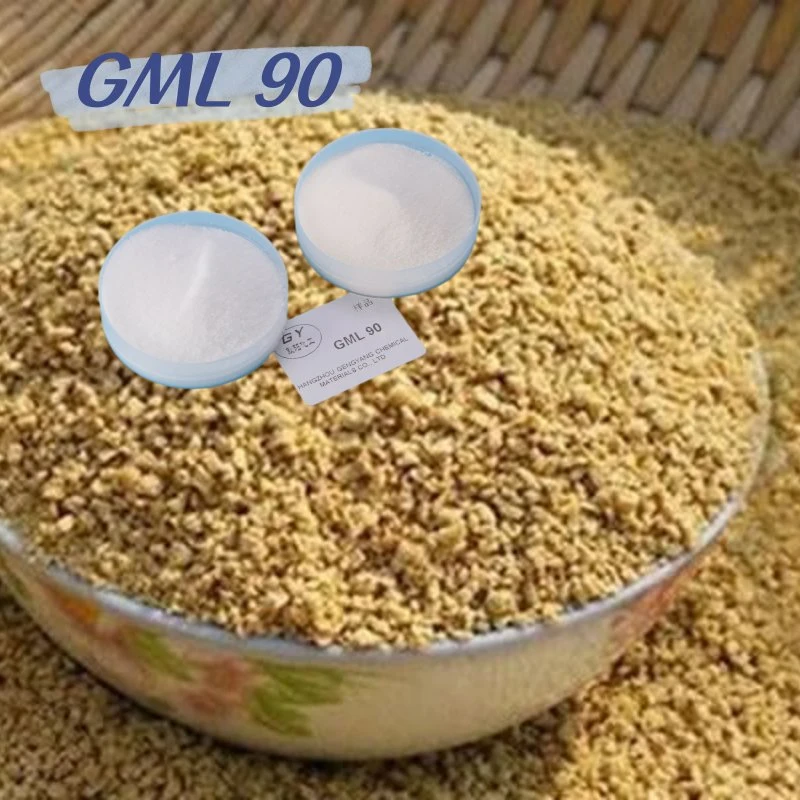 Emulsionante alimentación glicerol Monolaurate destilada (GML-90)