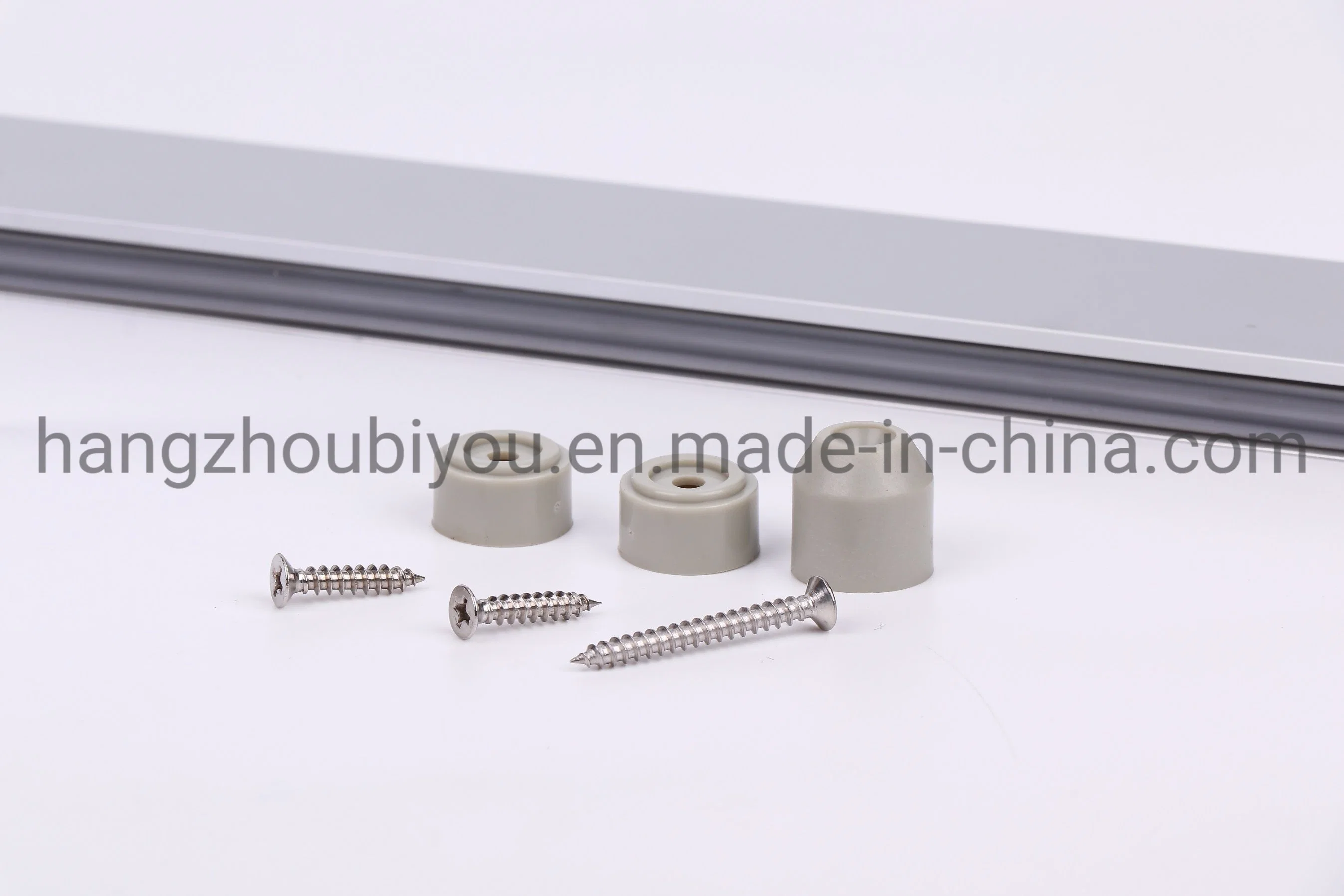 Voie d'aluminium acoustique avec joint de porte joints inférieurs lécheur de vitre de porte