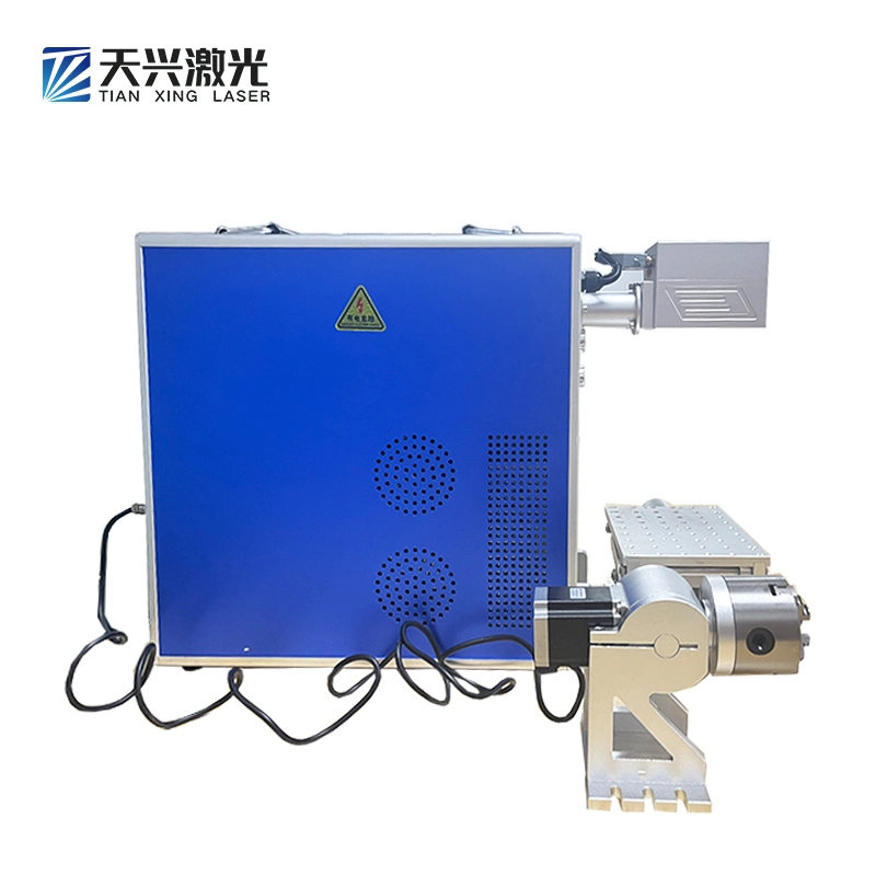 Portable Wholesale/Supplier Date Logo Code Mini Laser Printer for Metal Fiber Laser Marking Machine