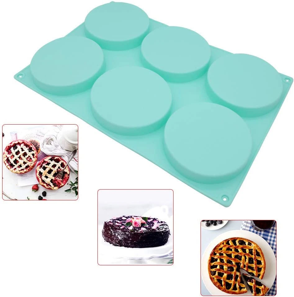 Silicone Baking Moulds Reusable Muffin Liners Non-Stick Small Cake Mold Set