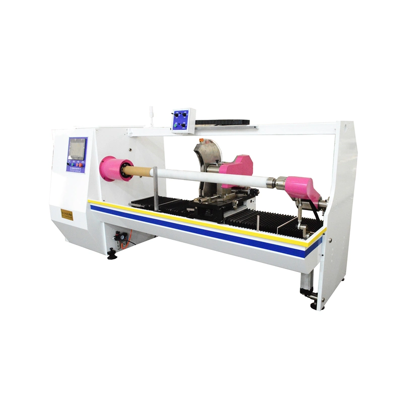 Plastic Alloy Hexin Wooden Case Aluminum Foil Cutting Roll Slitting Machine