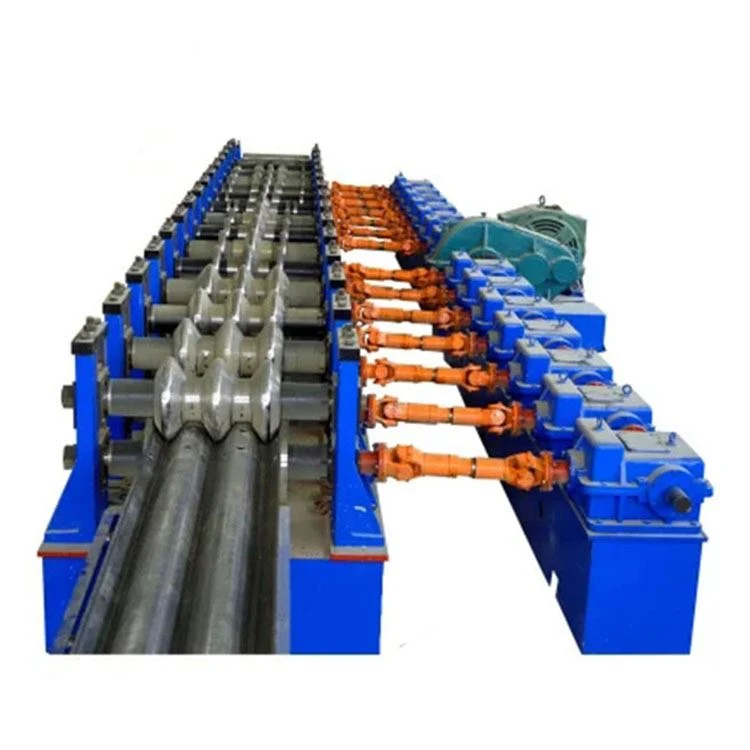 China galvanizado Steel Two Wave Fence Highway Guardrail Production Line