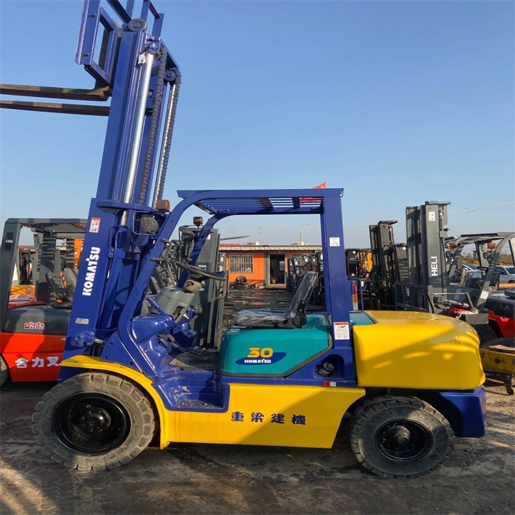 Second Hand Industrial Lifting Equipment Fd30 Diesel Forklift