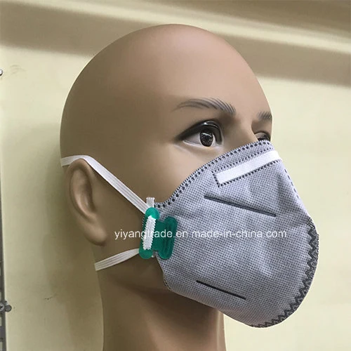 Ffp2 Dust Folded Disposable Mask with N95 Active Carbon