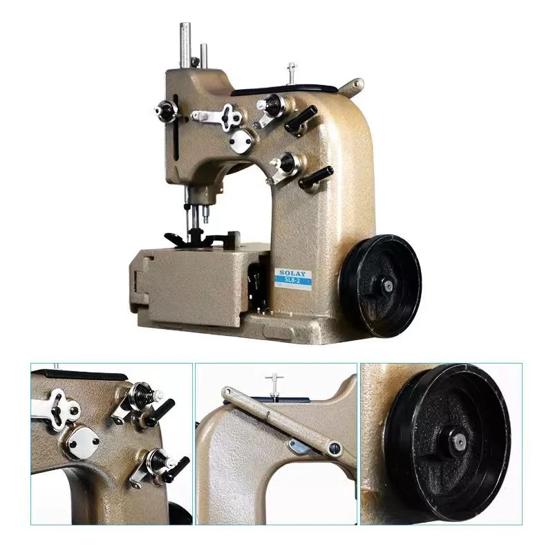Factory Direct Cement Bag Double Side Sewing Machine Automatic Feed Valve Pocket Automatic Double Head Sewing Machine Equipment