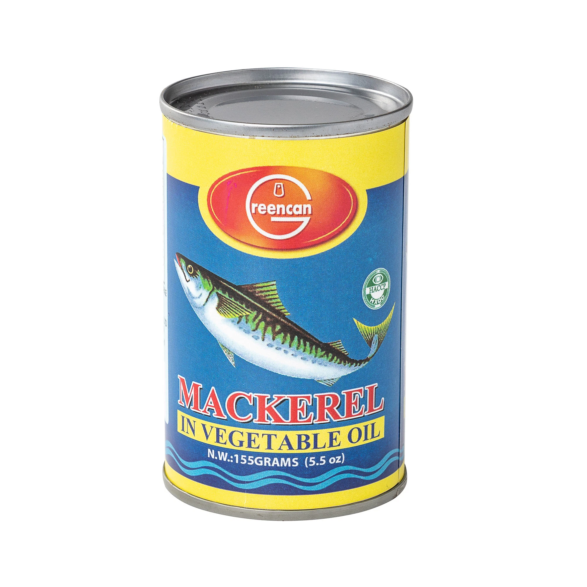 Health Seafood Canned Mackerel Fish in Brine with OEM