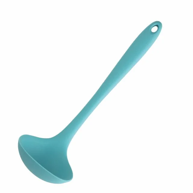 Silicone Soup Ladle Slotted Spoon Scoop