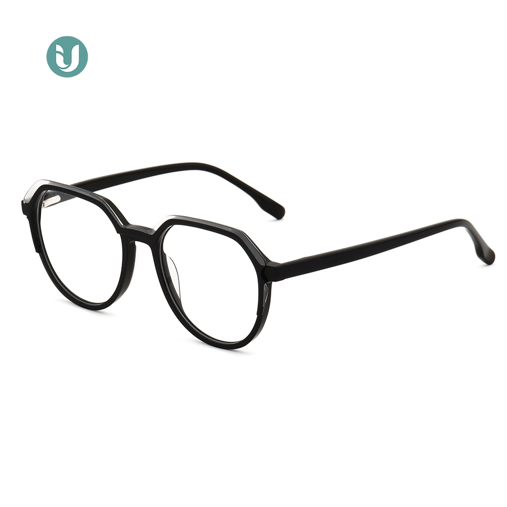 Fashion Eyeglasses Trendy Optical Frames Acetate Men Eye Wear Frame