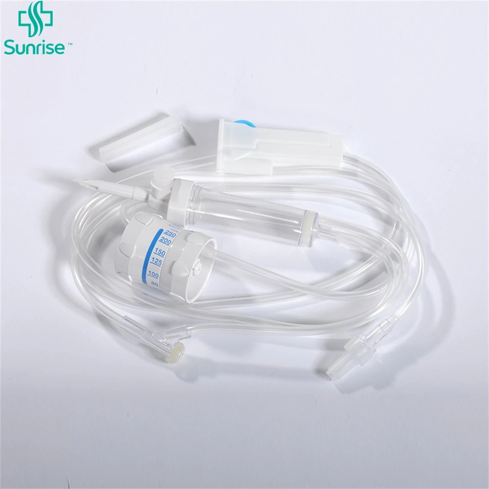 Disposable Medical Sterile Universal Flow Regular Basic Liquid Glucose Injection Point IV Infusion Set