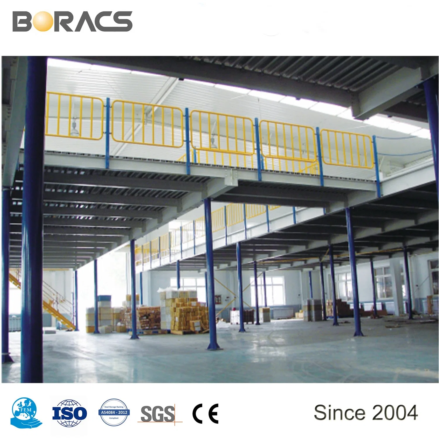 Heavy Duty Warehouse Storage Mezzanine Shelving Warehouse Mezzanine Floor and Mezzanine Flooring