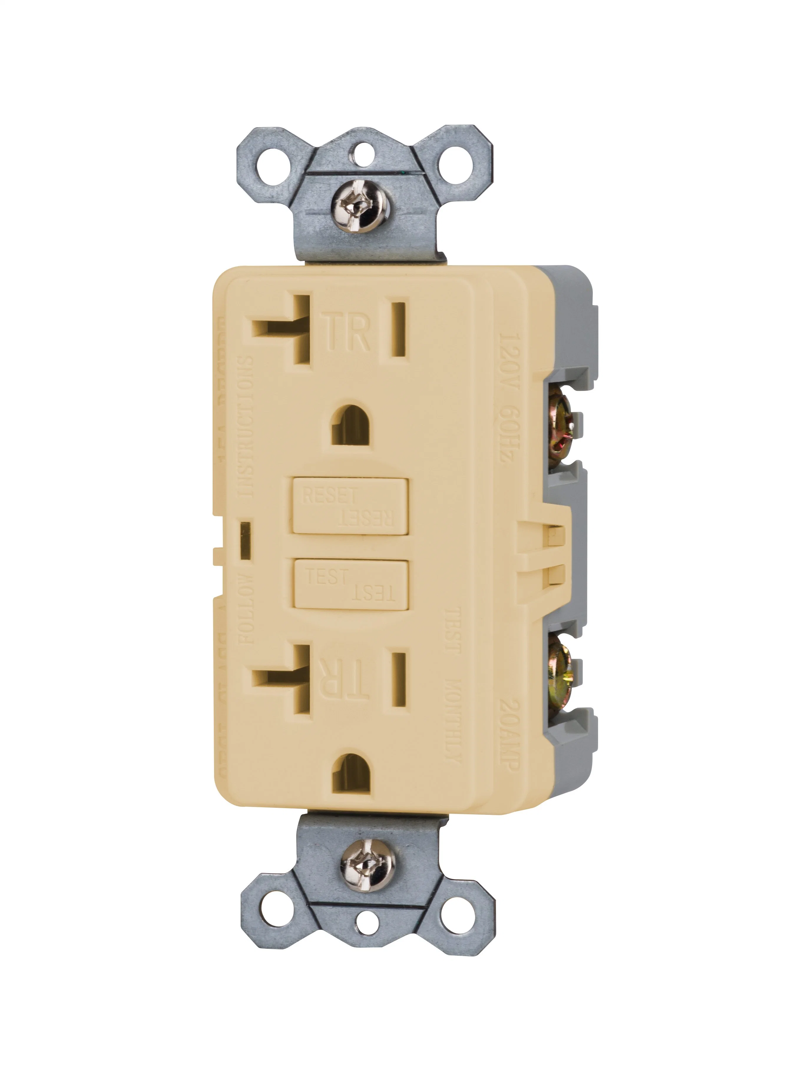 Us Electrical Outlet Household Receptacle 20A GFCI Socket