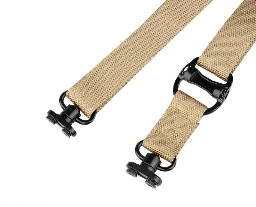 Military Ms4 Tactical Gun Sling Multi-Functional Single-Point or Double-Point Nylon Belt