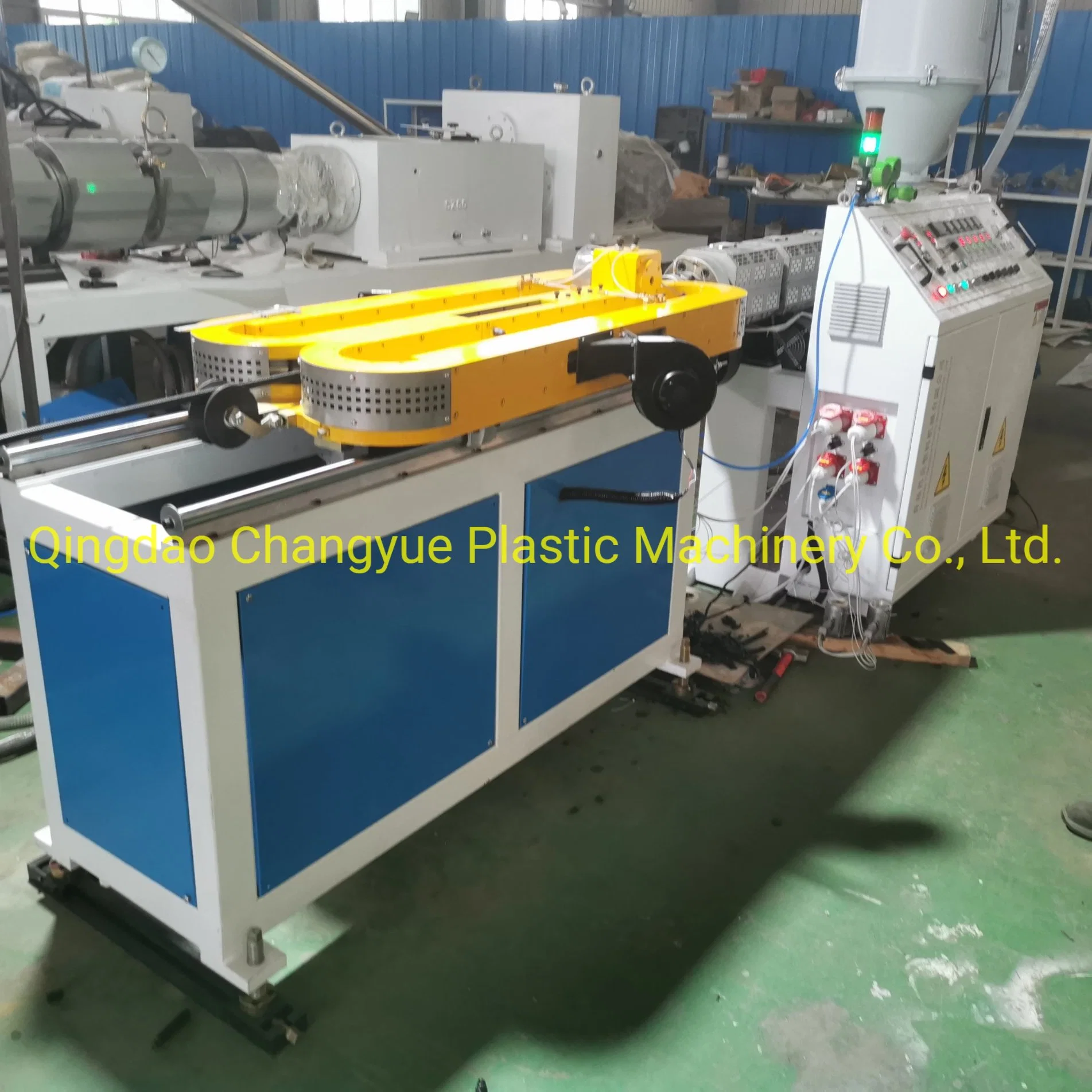 PP PE PA Flexible Single Corrugated Pipe Extrusion Machine Plastic Pipe Extruder