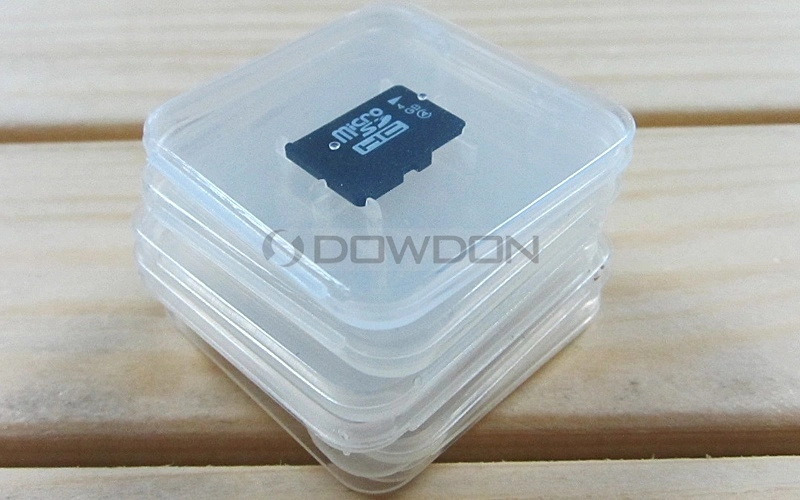 0.6 Cm Super Thin Plastic Memory Card Case for TF Micro SD Card