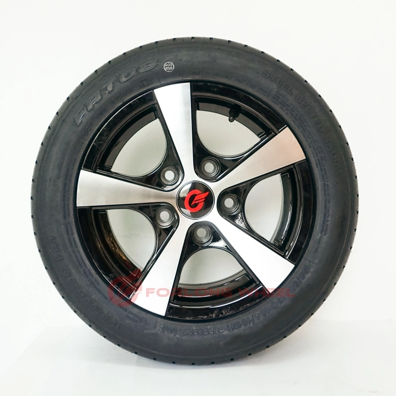 Forlong Wheels Alloy Trailer Wheel Rim 6jx13 5/112/67.1 Et30 950kgs with 195/50r13 Tire Assmblied for Campling Caravan Trailer Use