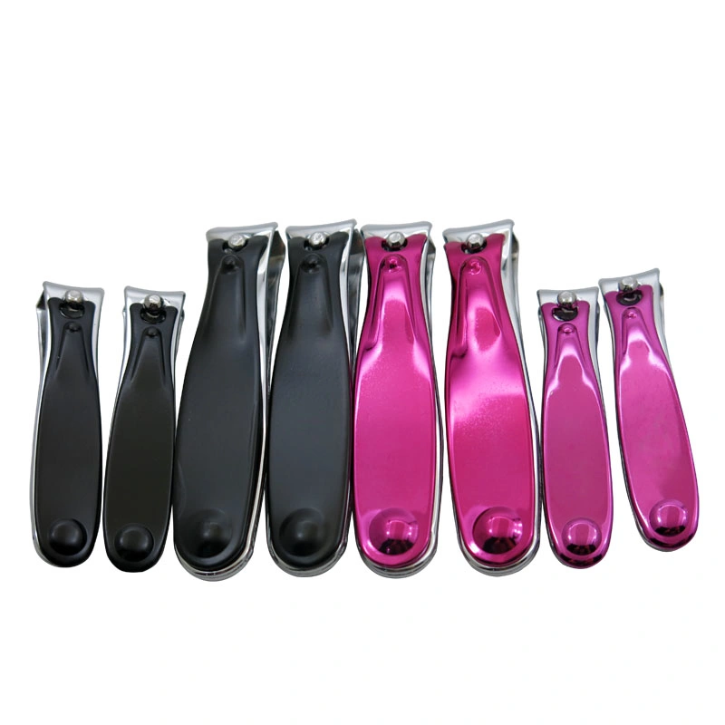 Korea Design Nail Beauty Products Care Nail Clippers with Colorful Grip for Manicure Set Tools