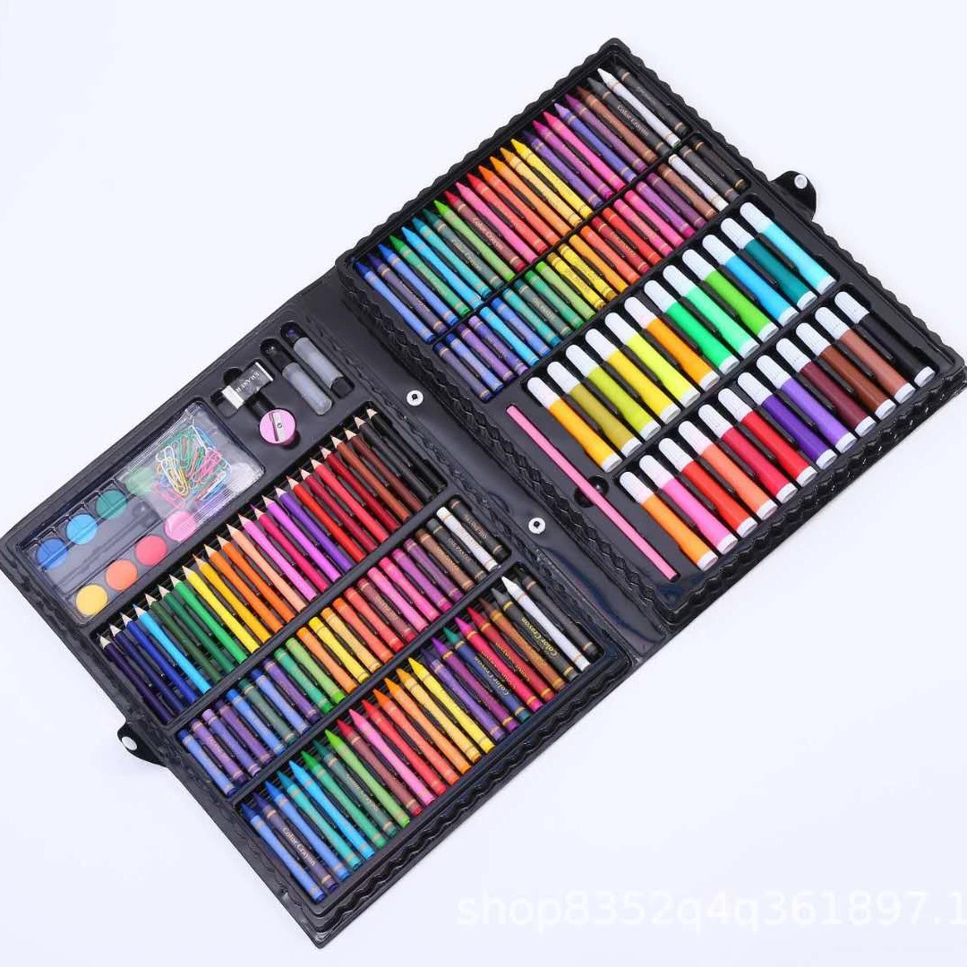 Popular Two-in-One Kids Painting Gift Box Art Set Watercolor Pen