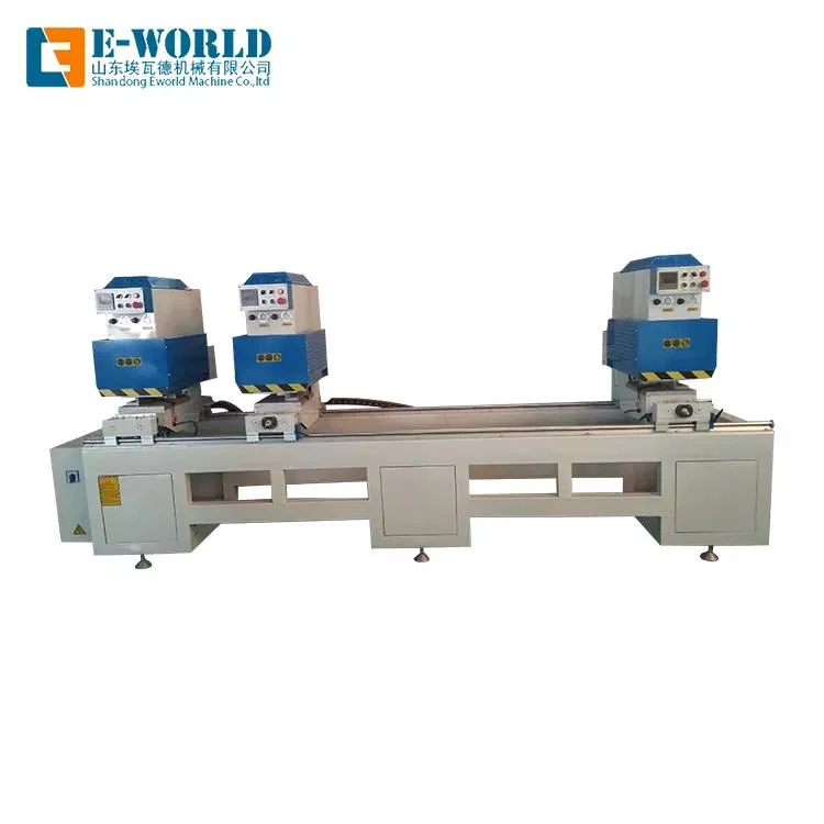 High-End Product Pneumatic Drive PVC Double Side Three Head Seamless Welding Machine
