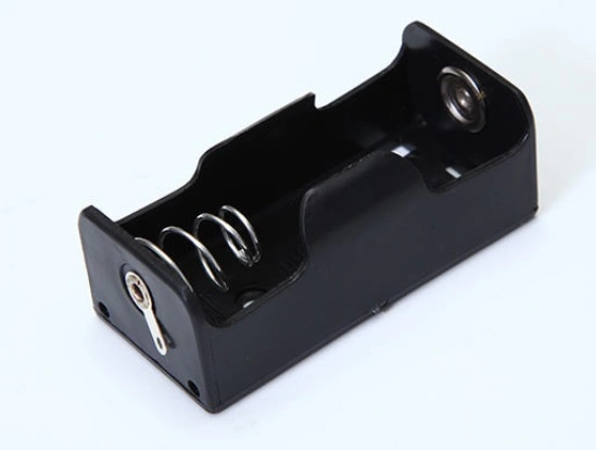 1.5, 3V, 4.5V, 6V Battery Holder Red/Black Wire, C Type Plastic Battery Case with 9V Buckle Button/Soldering Slice