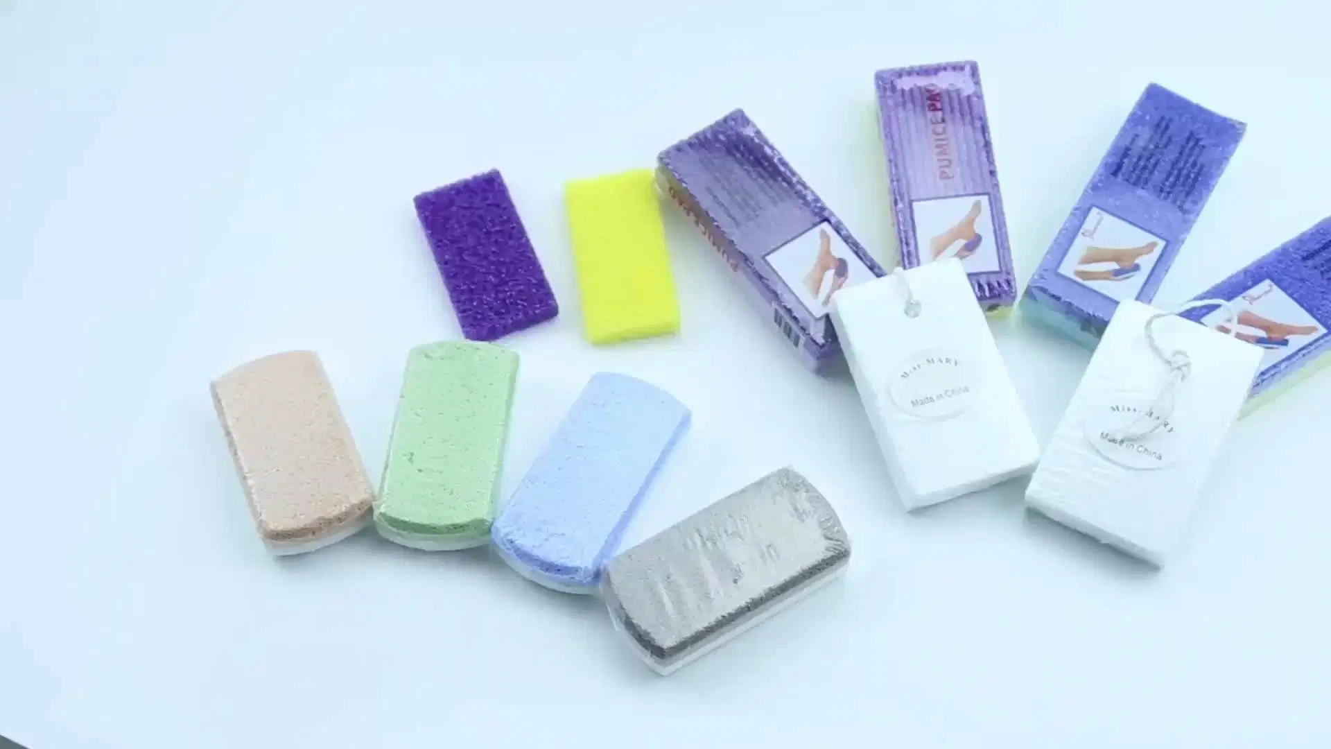 2023 New Listing Portable Feet File Foam Glass Pumice Blocks for Feet