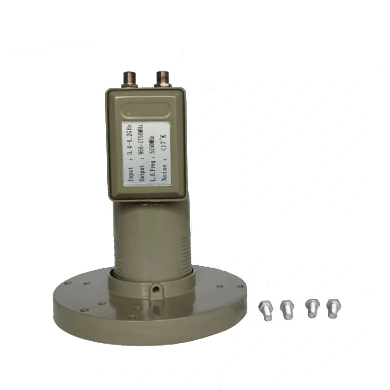 La frecuencia de alta ganancia 5150 LNB Banda C 3.4-4.2MHz Las salidas dobles