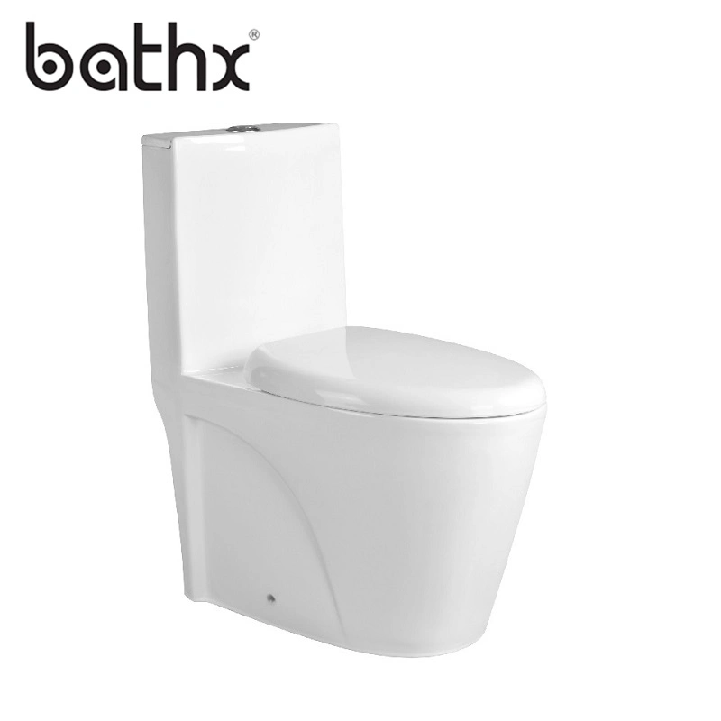 Best Wc Brand Dual Flushing System Fashion Bathroom Sanitary Wares with Seat Covers Water Closet Toilet (PL-3806)