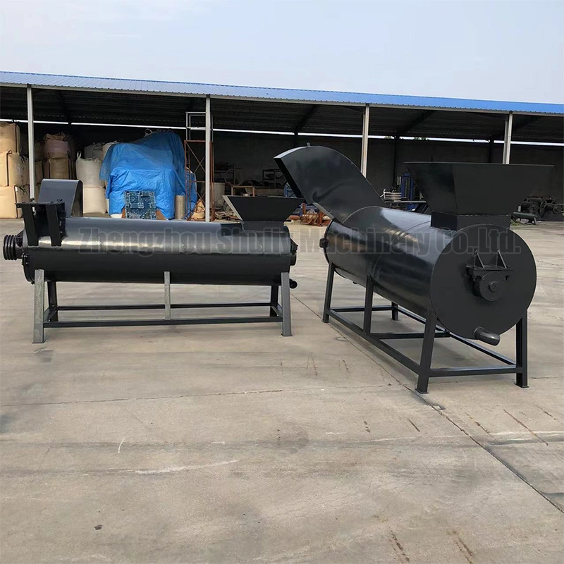 Horizontal PE PP Plastic Film Plastic Flakes Dewatering Drying Machine