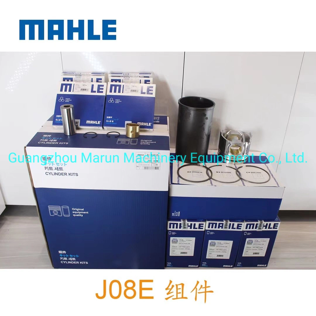 Hot Selling Original Genuine Mahle J05e J08e Liner Kit 8mm 11462-E0060 for Hino Sk250-8 Excavator Parts