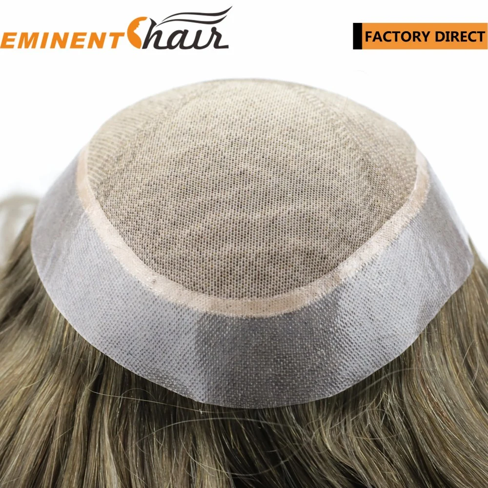 В силу естественного человеческого волоса шелк верхней части Wig для женщин