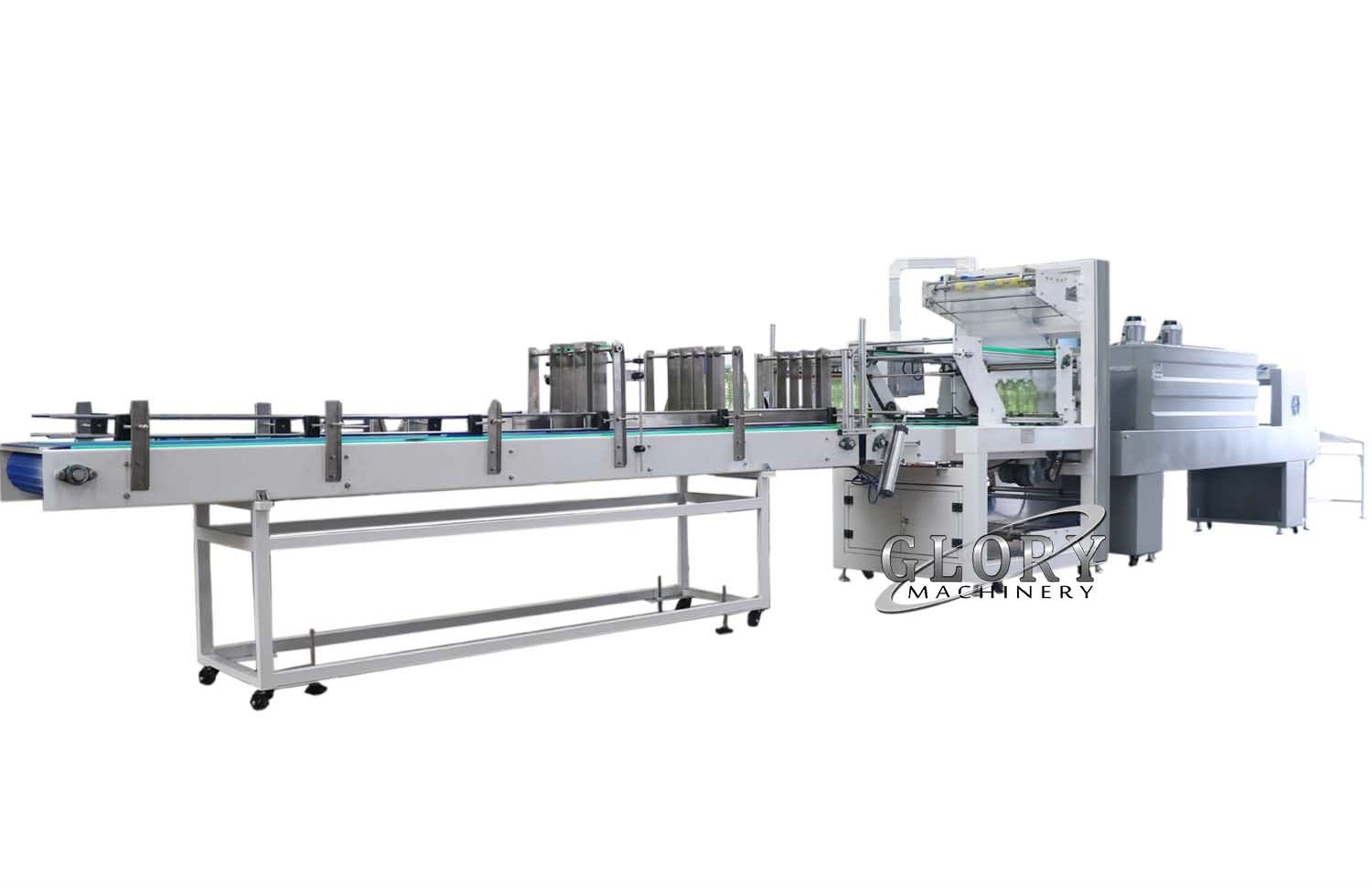 Automatic Plastic Film Heat Shrink Wrapping Packing Machine
