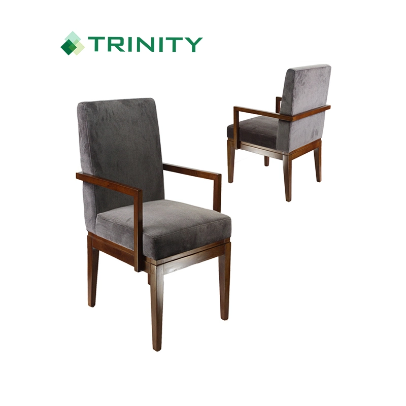 Modern Stainless Steel Leather Dining Restaurant Chair Furniture with High Standard