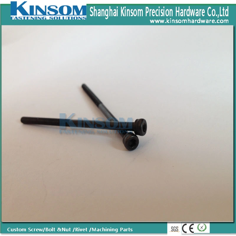 Cup Hexagon Socket Knurled Bolt with Half Fine Thread Long Size