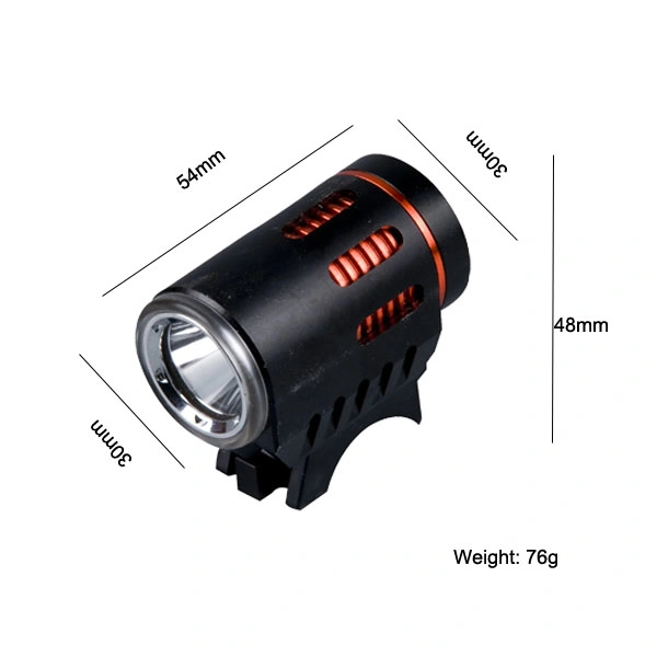 Power Indicator Multi Function CREE L2 LED Bicycle Front Light