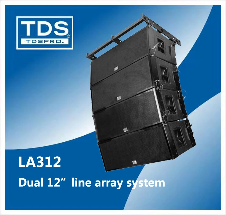 Ligne haut-parleur de matrice pour la phase de performance des systèmes de sonorisation professionnels