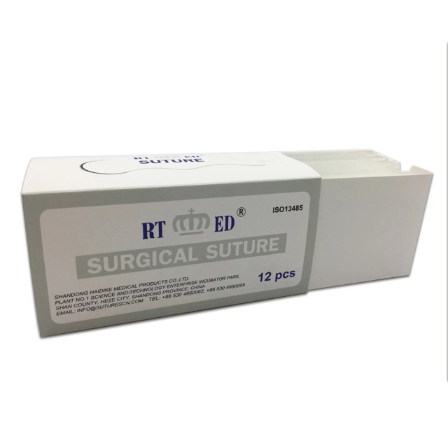 Rtmed High quality/High cost performance Disposable Surgical Pdo Suture with Needle