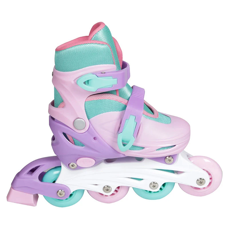 Kids Plastic Inline Skate with Attractive Design and Hot Selling