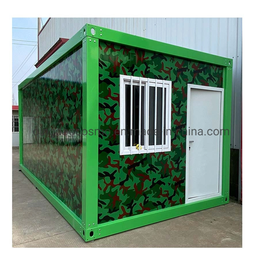 Cheap Prefab 2 Bedroom House Prefabricated Modular Movable Houses Modern Villa Fast Build Container Tiny Home/Apartment Cabins for Labor Camp/Hotel/Office