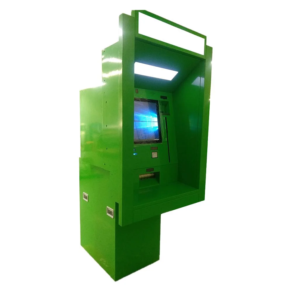 Touchscreen Self Service Payment Kiosk 2 Way Currency Exchange Cash Deposit Machine Bank Digital ATM Btm