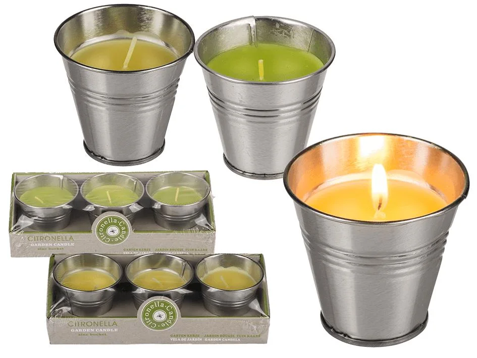 Large Size Citronella Outdoor Candles for Garden Use