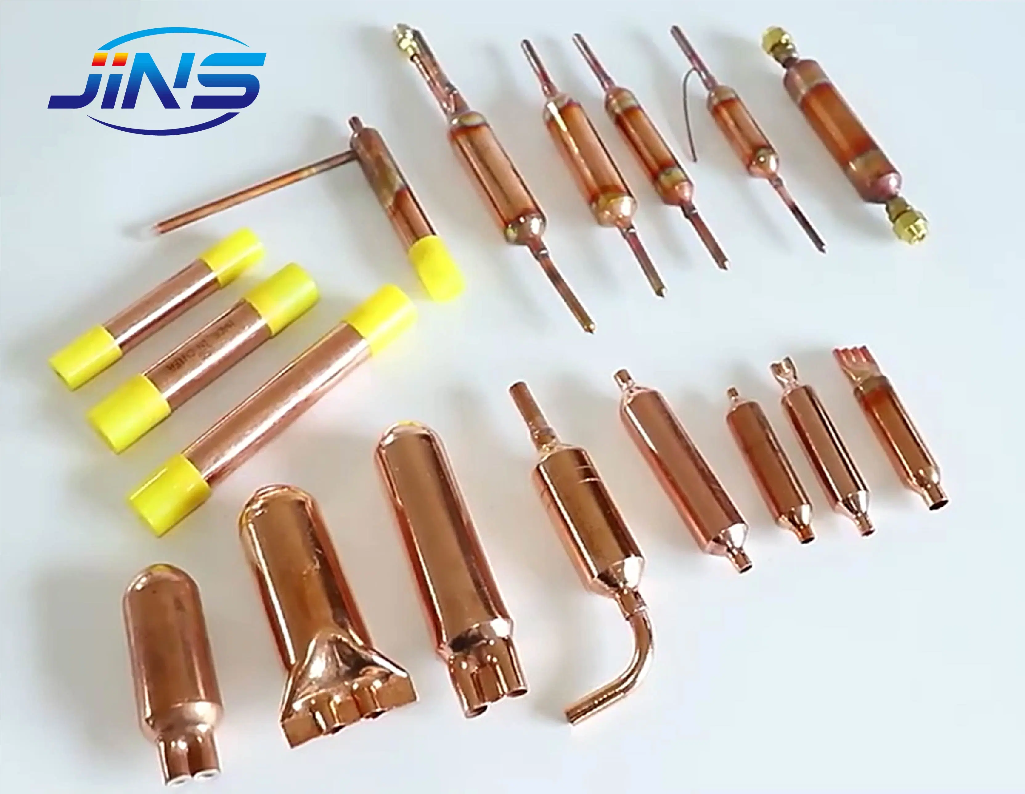 Welded Copper Filter Drier Refrigeration Welded Extension Dryer Filter HVAC Spare Parts