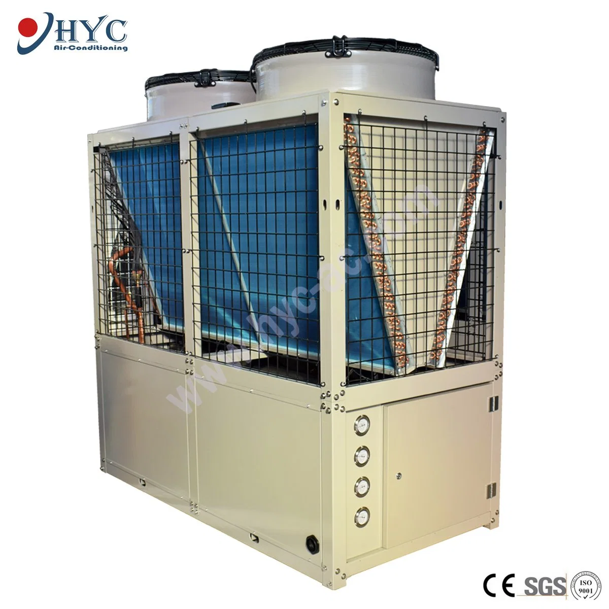 R410A refrigeración industrial de glicol Chiller de agua modular refrigerado por aire con Copeland Compresor (inversor)