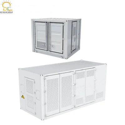 Industrial Container Solar Renewable on/off Grid Supply Energy Storage System Panel Photovoltaic Power Home Inverter Monocrystal System with CE Lighting